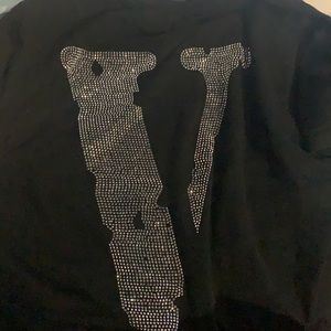 Vlone unisex black shirt